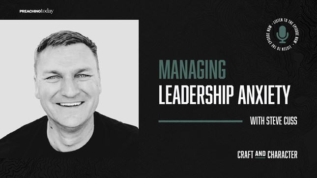 Managing Leadership Anxiety with Steve Cuss