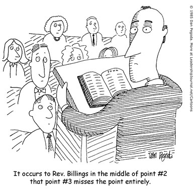 Sermon Gaffe Sermon Gaffe