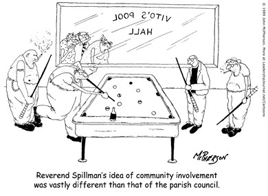 Pastor in a Pool Hall Pastor in a Pool Hall