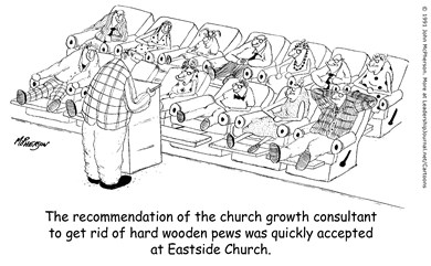 Reclining Church Pews Reclining Church Pews