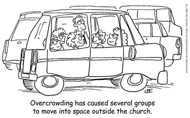 Overcrowded Church Group Space Overcrowded Church Group Space