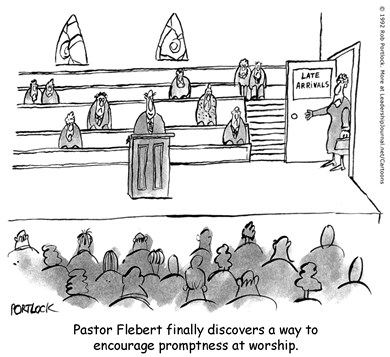 Ensuring Prompt Church Attendance Ensuring Prompt Church Attendance