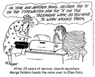 Changing of the Church Secretary