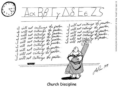 Childish Church Discipline