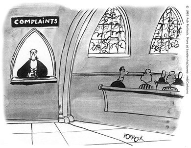 Church Expects Sunday Complaints