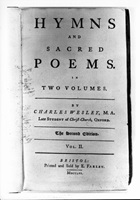 Wesley, Charles - Hymnbook