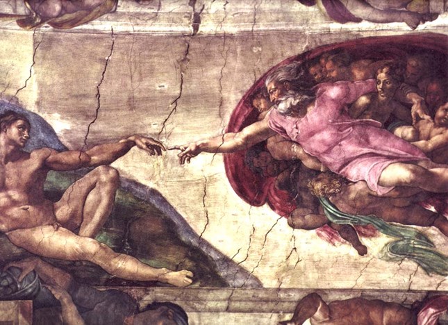 <em>The Creation of Adam</em>