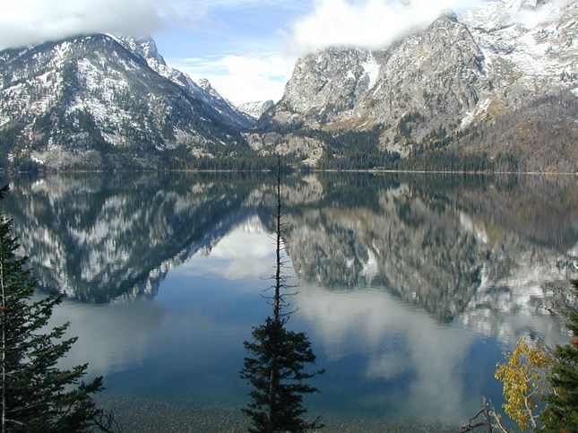 Grand Tetons, reflection