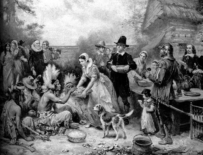 <em>The First Thanksgiving</em>