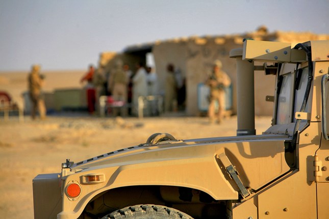 Humvee in Iraq