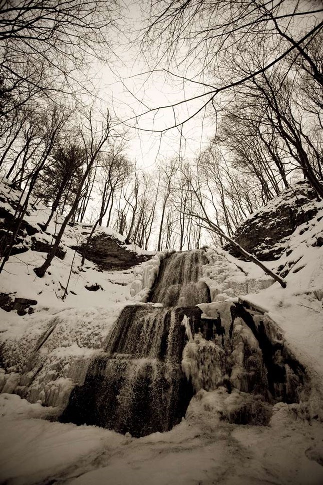 Frozen Waterfall