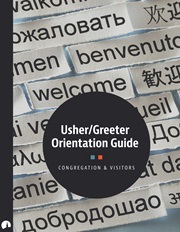 Usher/Greeter Orientation Guide